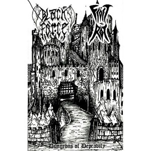 BLACK FORCE [Ger] / FR&Ouml;ST ROT [USA] "Dungeons of Depravity"