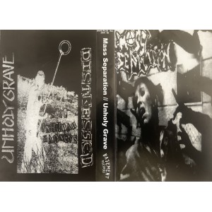 THE UNHOLY GRAVE [Jap] / MASS SEPARATION [Mal] &ldquo;Distressed / Stop Inhuman Madness &ldquo;